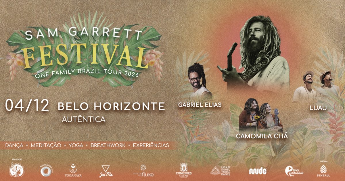 Imagen de la fuente — Sam Garrett Festival - Belo Horizonte - 04 de Dezembro - One Family Tour Brazil 2026