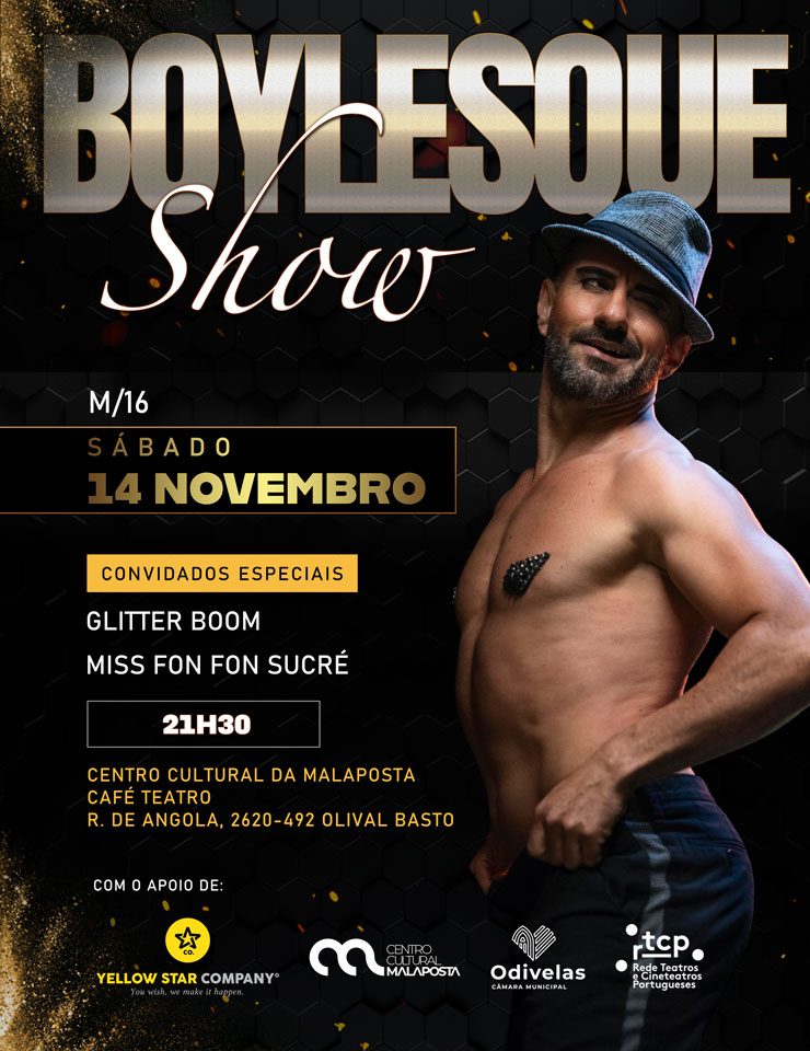 Immagine della fonte — Boylesque Show
