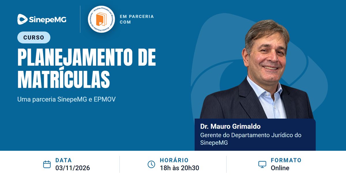 Imagen de la fuente — CURSO | Planejamento de Matrículas 2027 - parceria EPMOV
