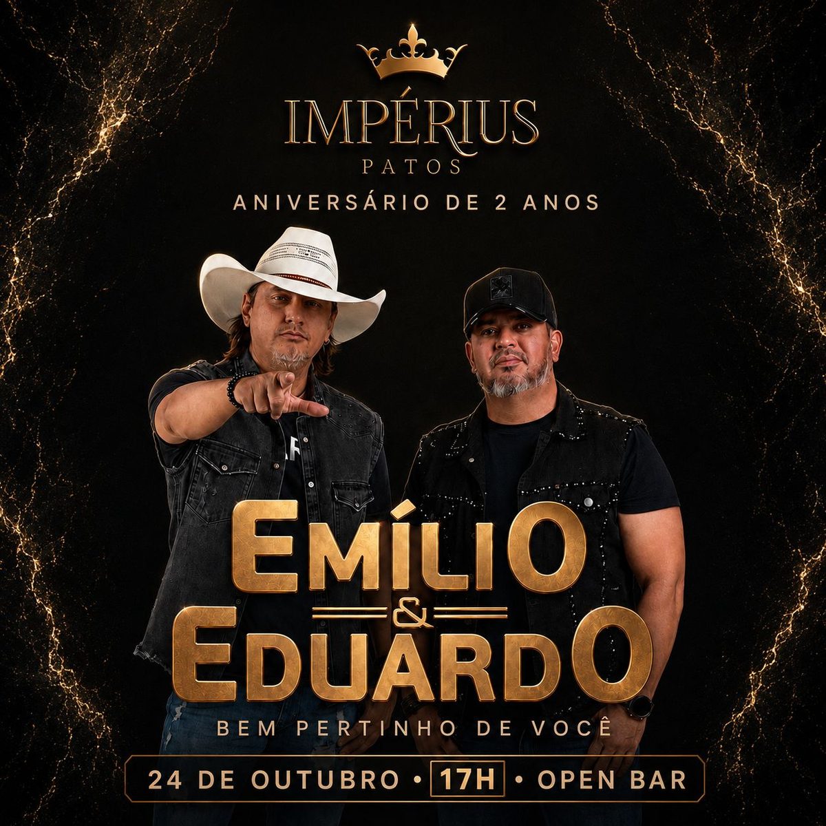 출처 이미지 — ANIVERSÁRIO DE 2 ANOS DA IMPÉRIUS PATOS EMÍLIO & EDUARDO — BEM PERTINHO DE VOCÊ