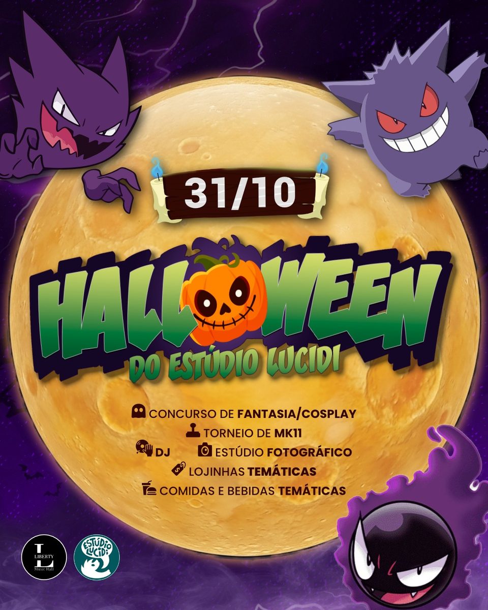 Source image — HALLOWEEN GEEK 2026 - ESTÚDIO LUCIDI