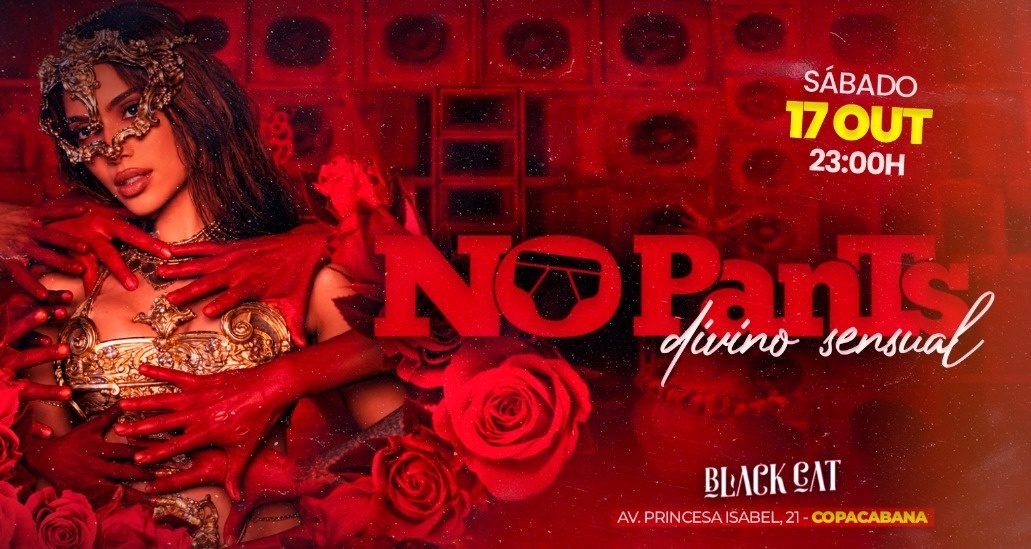 Immagine della fonte — Black Cat: NO PANTS| Sábado, 17 de outubro - 23h