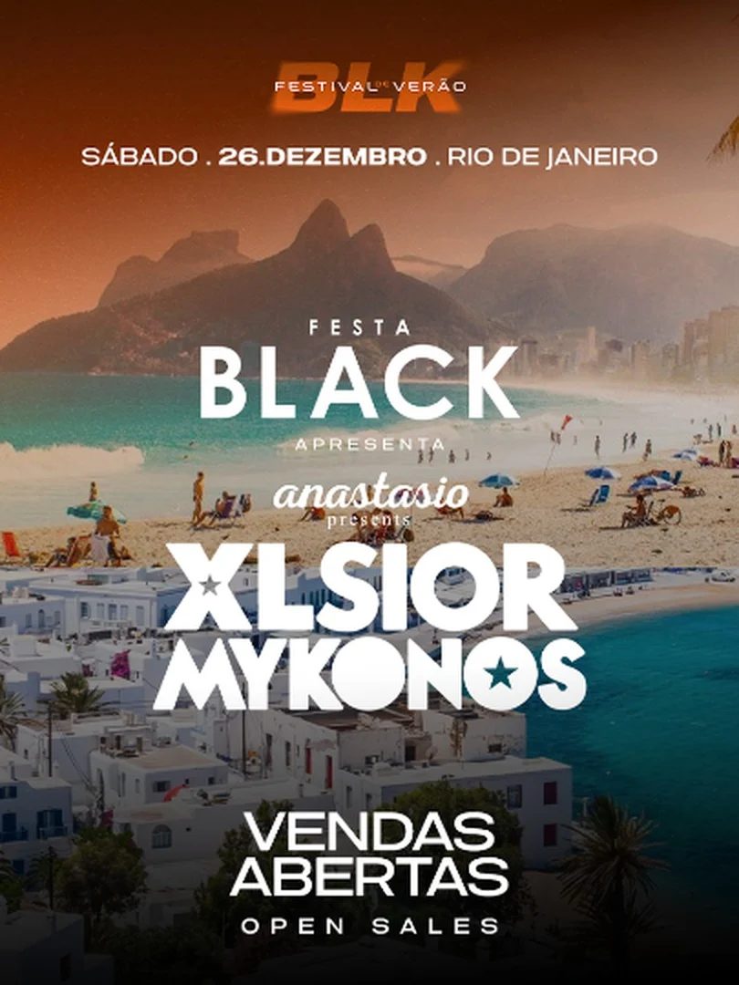 Afbeelding van de bron — FESTA BLACK presents XLSIOR Mykonos - Rio