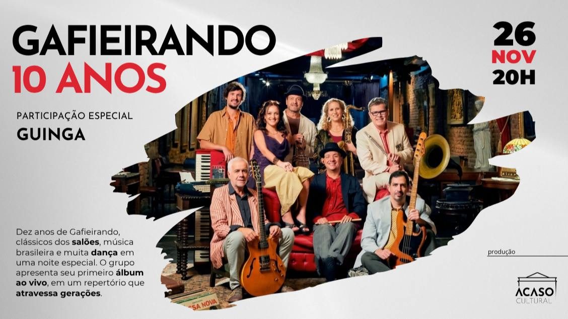 Imagem da fonte — Gafieirando - 10 anos