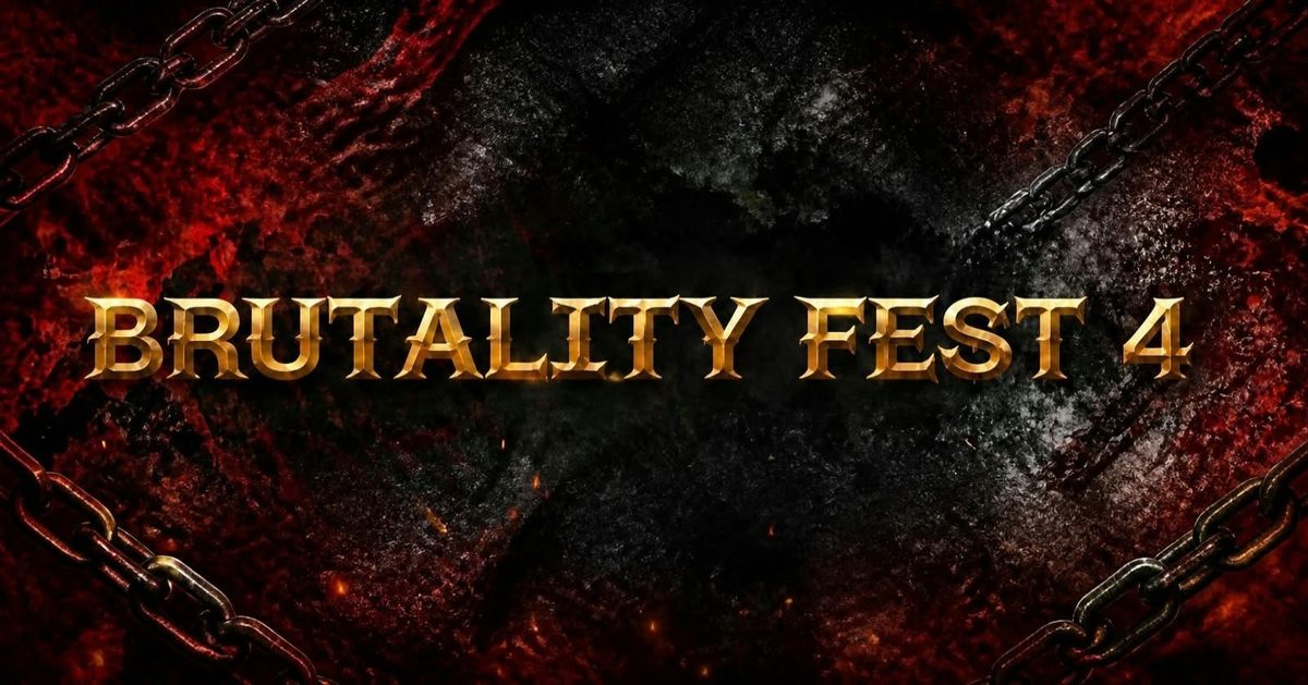 Imagen de la fuente — Brutality Fest 4