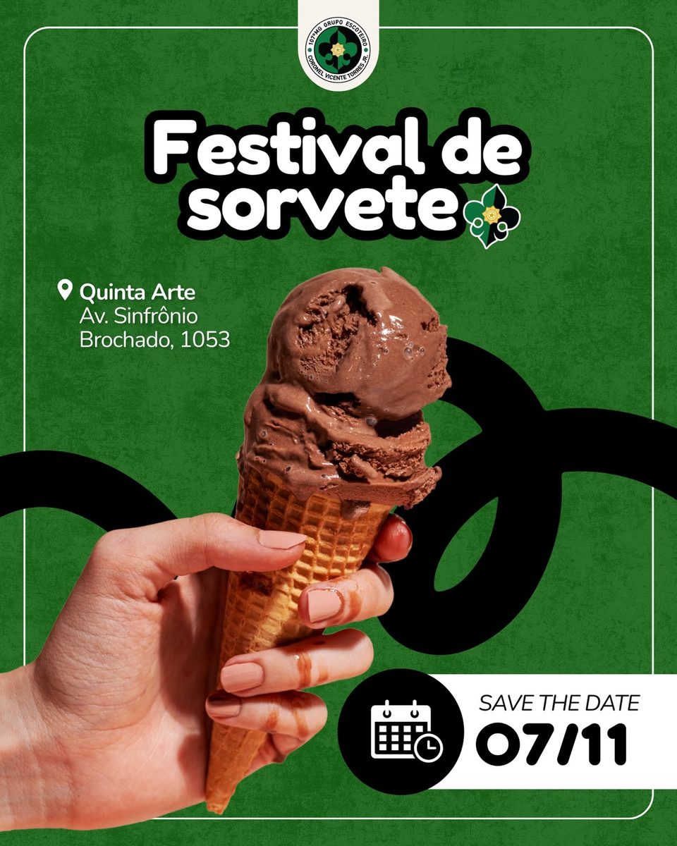 Imagem da fonte — FESTIVAL DE SORVETE 107° GEVIT