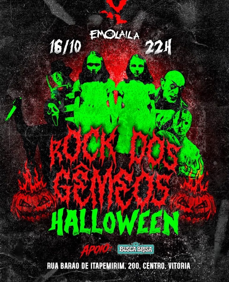 Imagem da fonte — Rock dos Gêmeos - Halloween