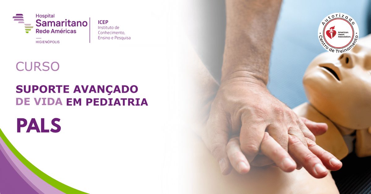 Imagem da fonte — 24 e 25/10 - PALS - Suporte Avançado de Vida em Pediatria