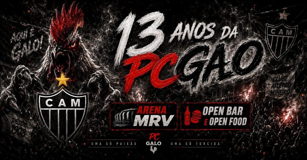 Bild der Quelle — Aniversário PC GALO - 13 anos