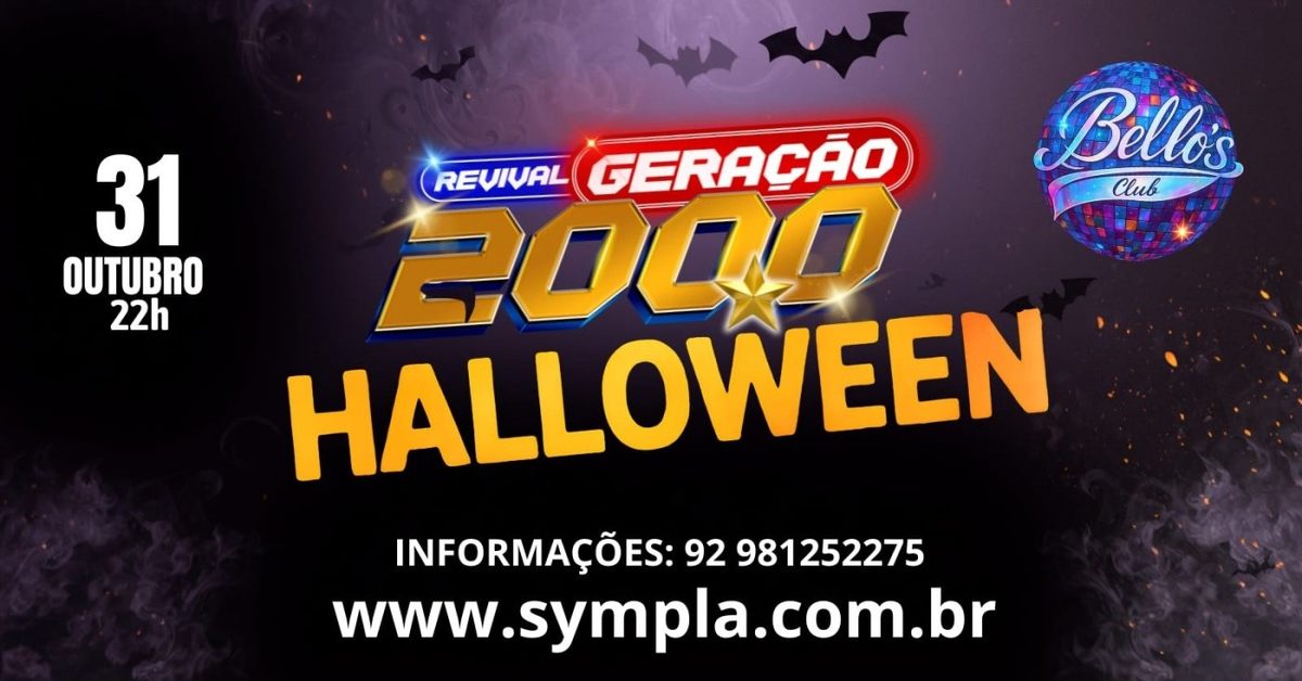 来源图片 — REVIVAL GERAÇÃO 2000 EDIÇÃO HALLOWEEN
