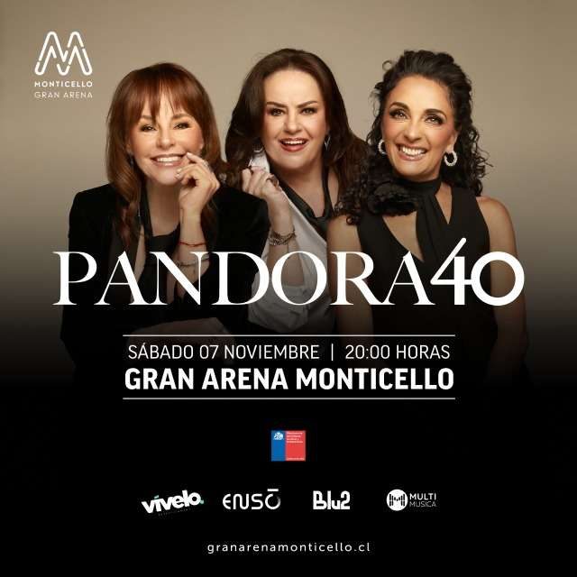 来源图片 — Pandora 40 años
