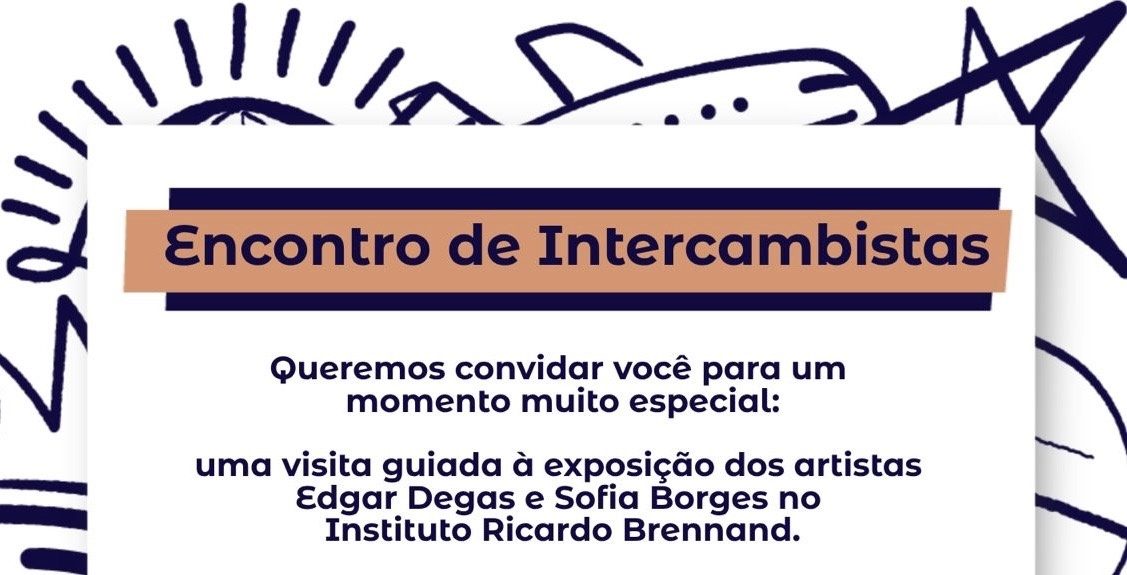 출처 이미지 — Visita Guiada na Exposição "Degas/Borges" para intercambias da Aurora Intercâmbio