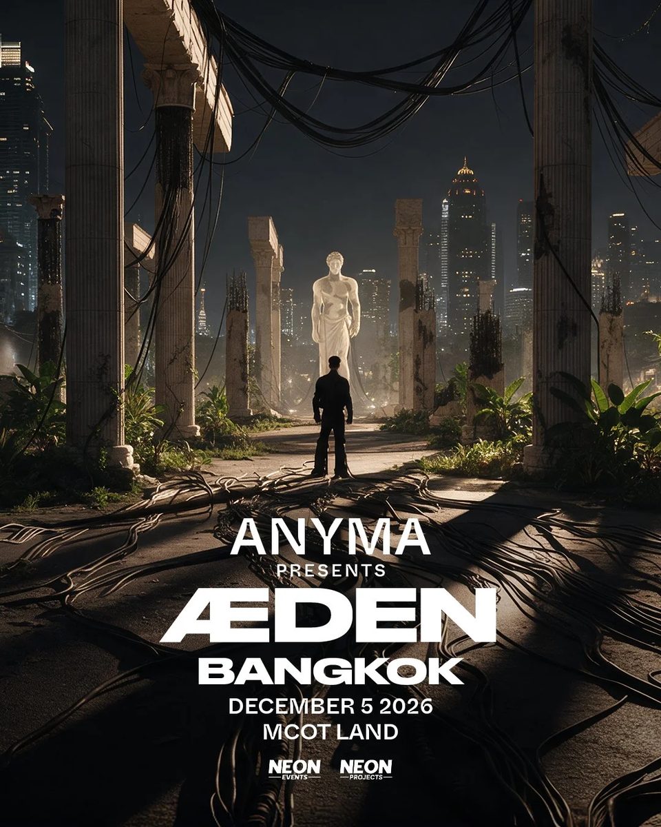 Imagem da fonte — Anyma - ÆDEN World Tour 2026 Bangkok
