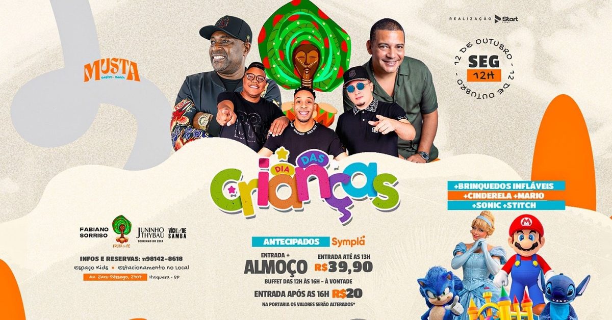 Bild der Quelle — FRUTA DO PÉ - FABIANO SORRISO - JUNINHO TYMBAL PALCO PRINCIPAL NO MUSTA GASTRO BEACH ITAQUERA