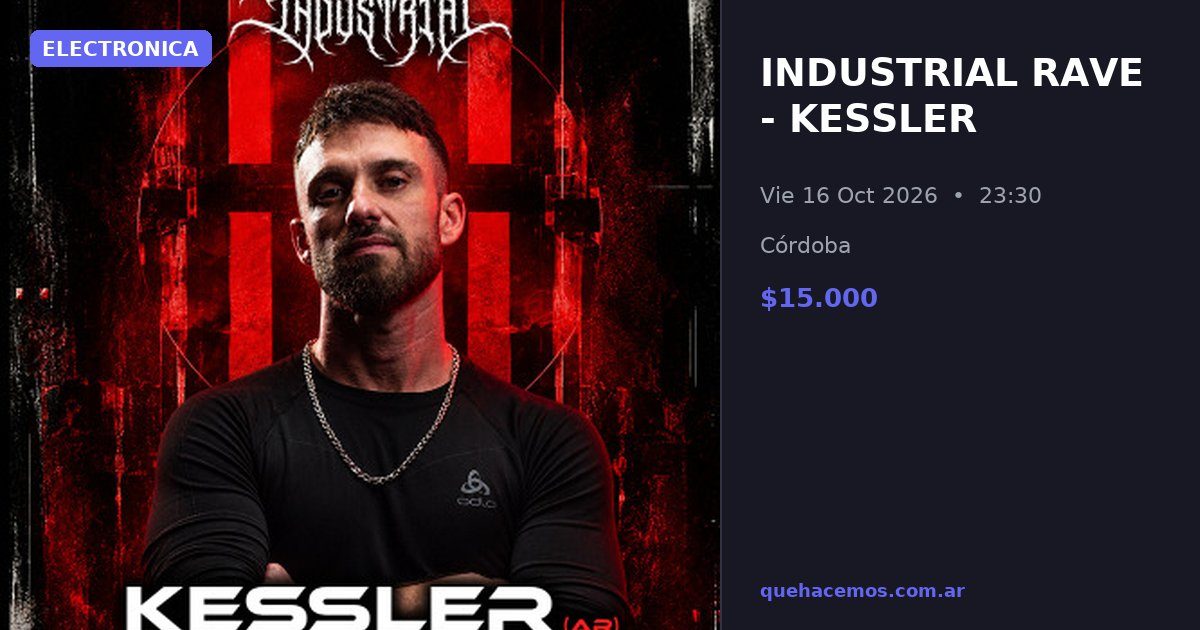 Imagem da fonte — Industrial Rave – Kessler