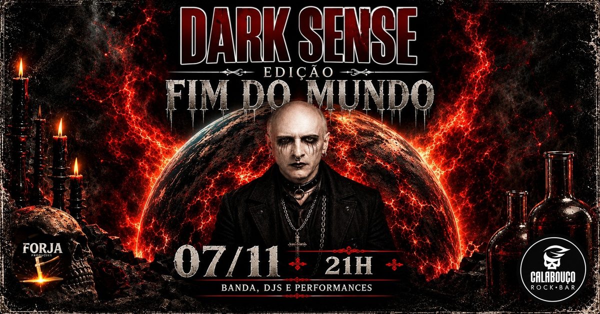 Imagem da fonte — Dark Sense Halloween - Edição Fim do Mundo