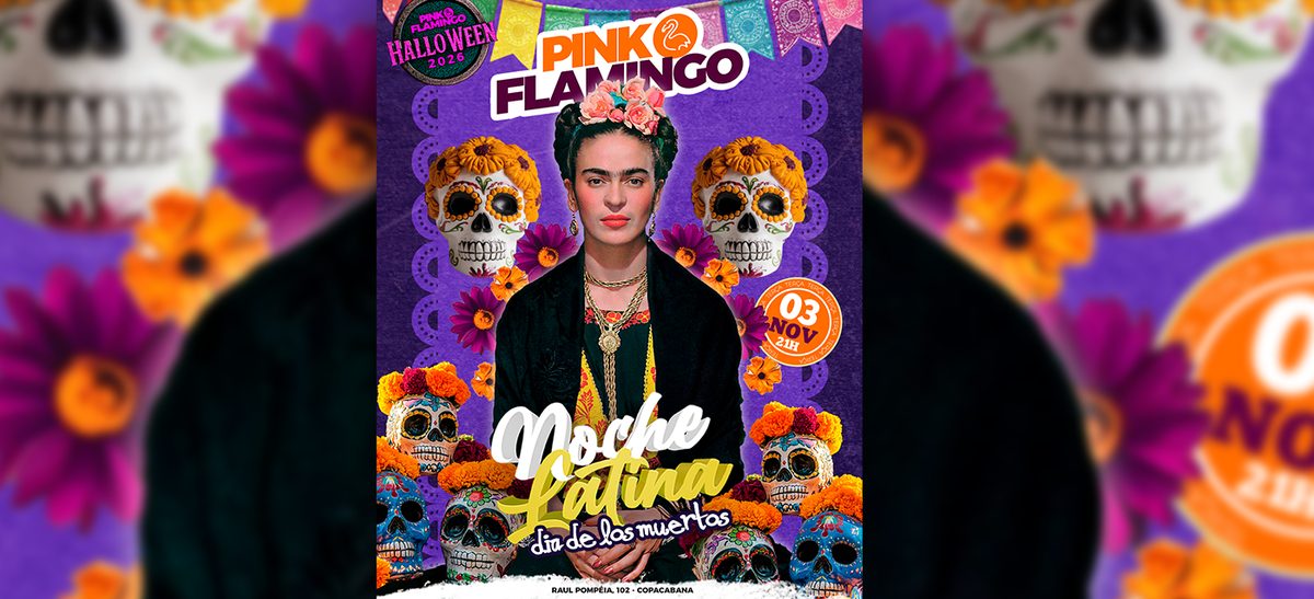Bild der Quelle — Pink Flamingo Halloween 2026 |Noche Latina |Terça 03 de Novembro