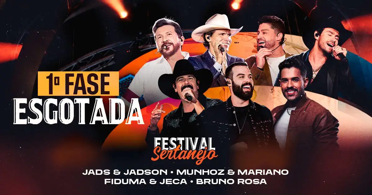 Imagem da fonte — Festival Sertanejo com Jads & Jadson, Munhoz & Mariano, Fiduma & Jeca e Mais