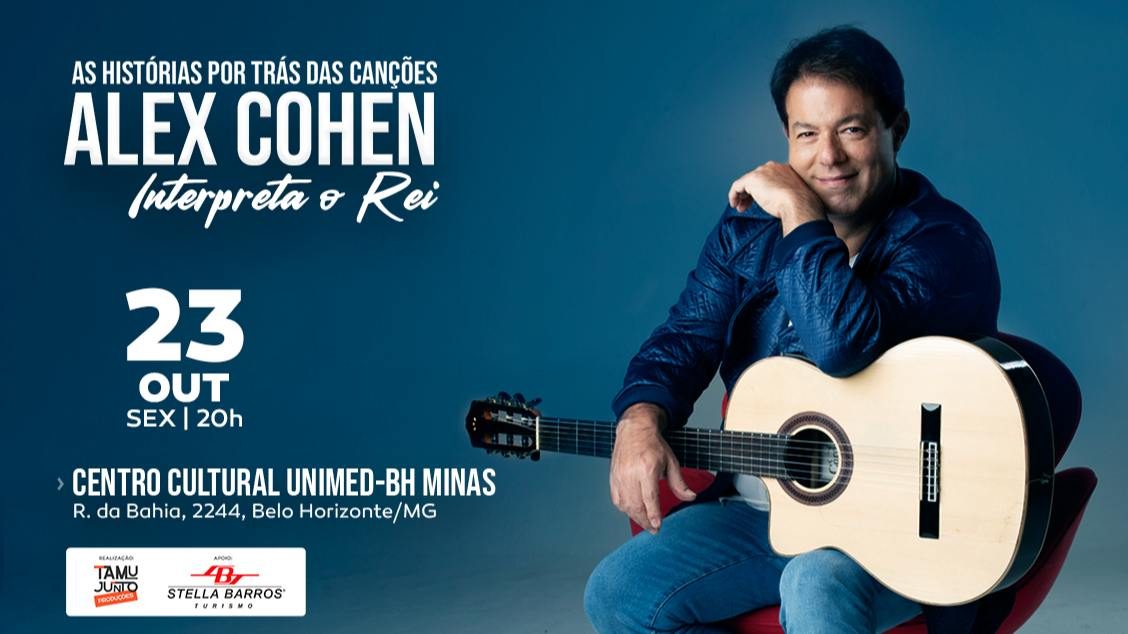 Imagem da fonte — ALEX COHEN INTERPRETA O REI