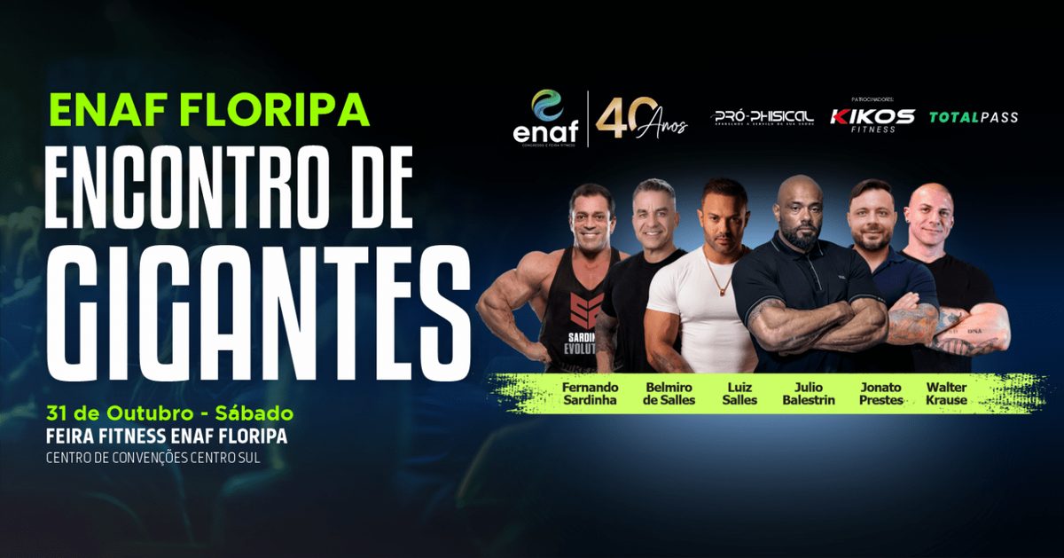 Image de la source — ENCONTRO DE GIGANTES - ENAF FLORIPA 2026