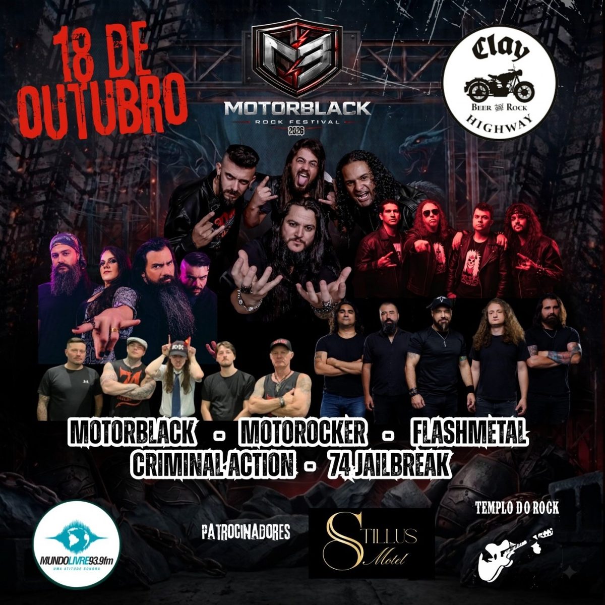 Immagine della fonte — MotorBlack Rock Festval