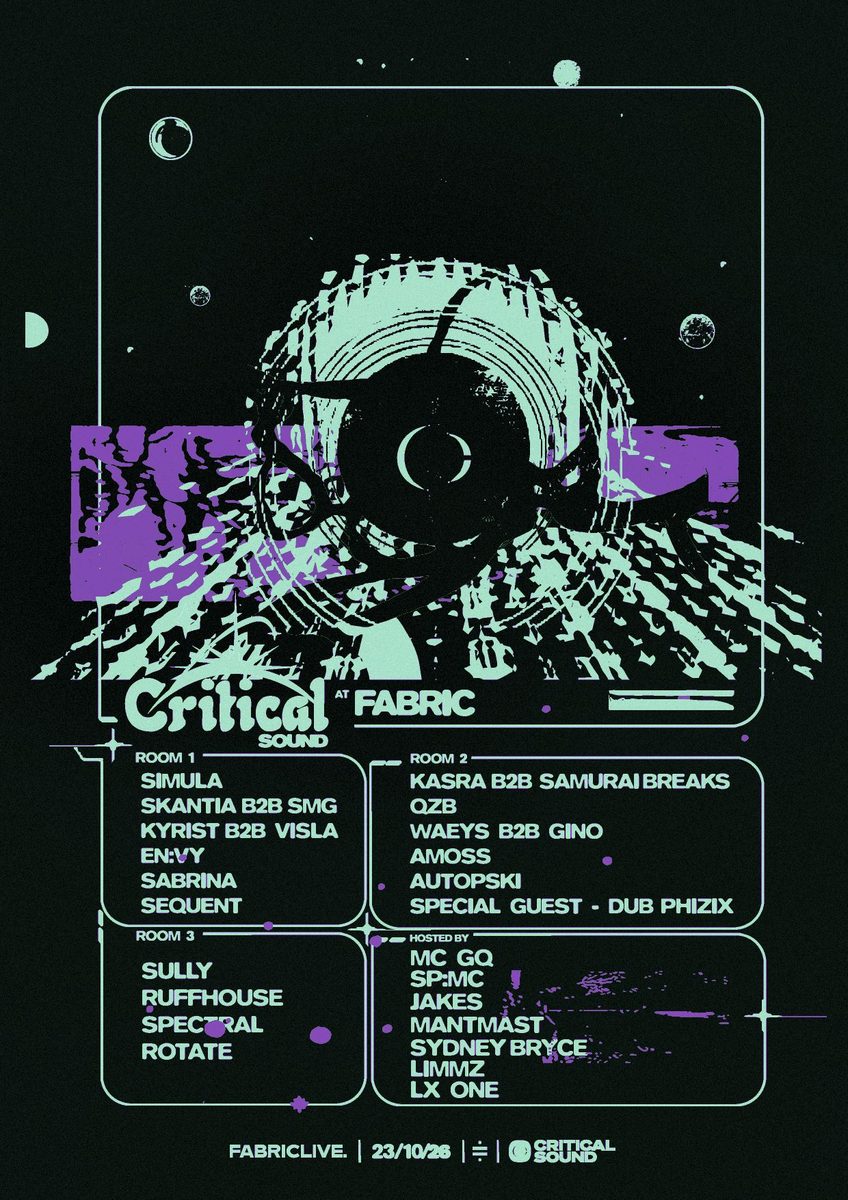 来源图片 — FABRICLIVE x Critical Sound