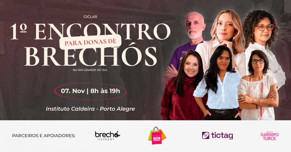 출처 이미지 — Ciclar- 1° encontro de donas de brechó