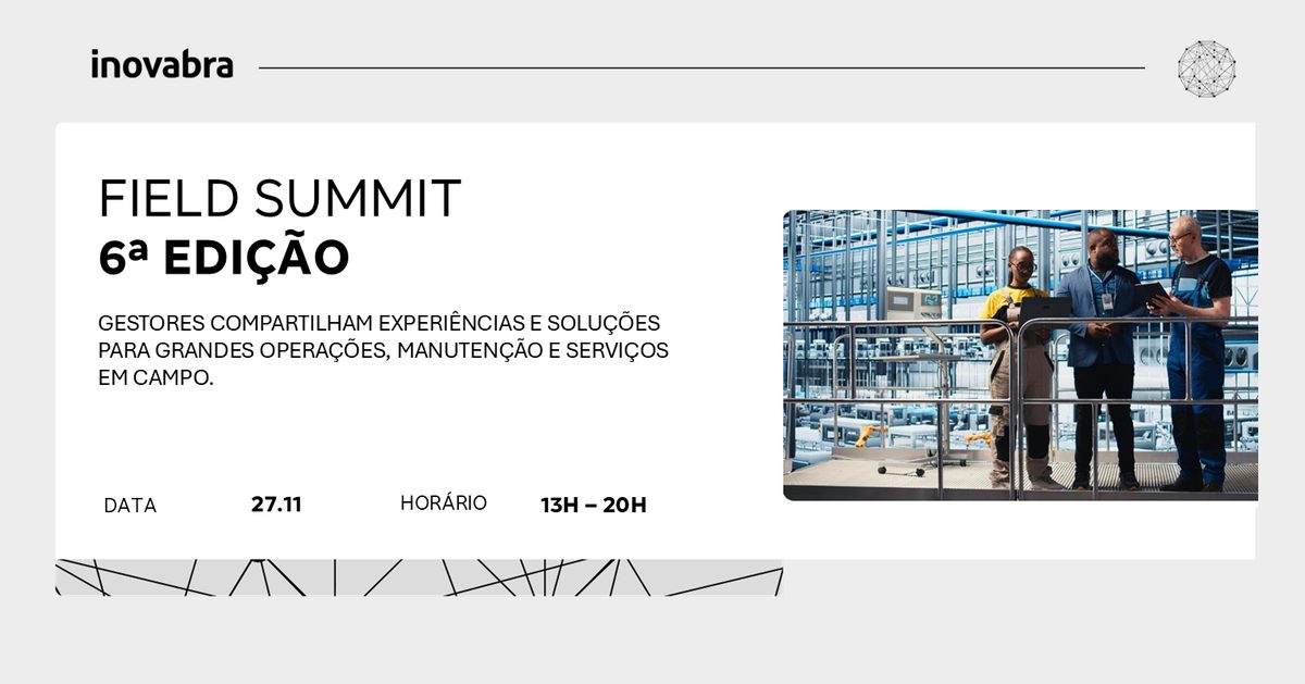 Afbeelding van de bron — Field Summit 6ª Edição