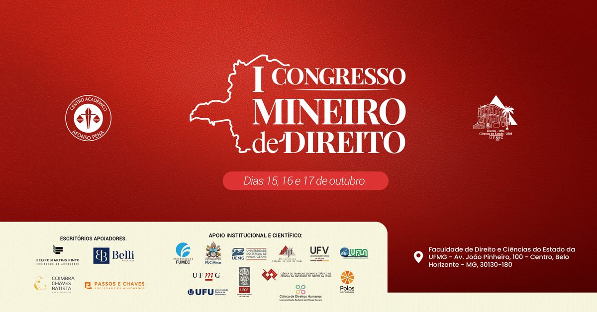Imagen de la fuente — I CONGRESSO MINEIRO DE DIREITO