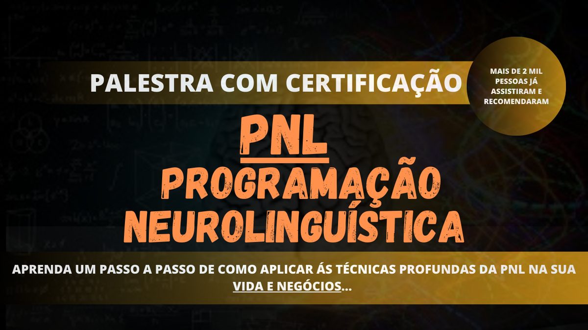 출처 이미지 — PNL - PROGRAMAÇÃO NEUROLINGUÍSTICA (COM CERTIFICAÇÃO)
