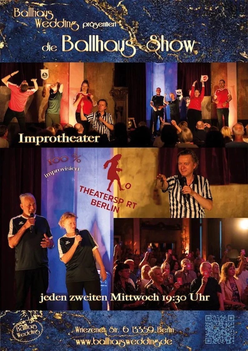 出典の画像 — Theatersport Berlin - the Ballhaus Show