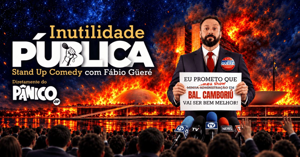 Source image — Fabio Güeré – Inutilidade Pública no Porão Comedy Club BC