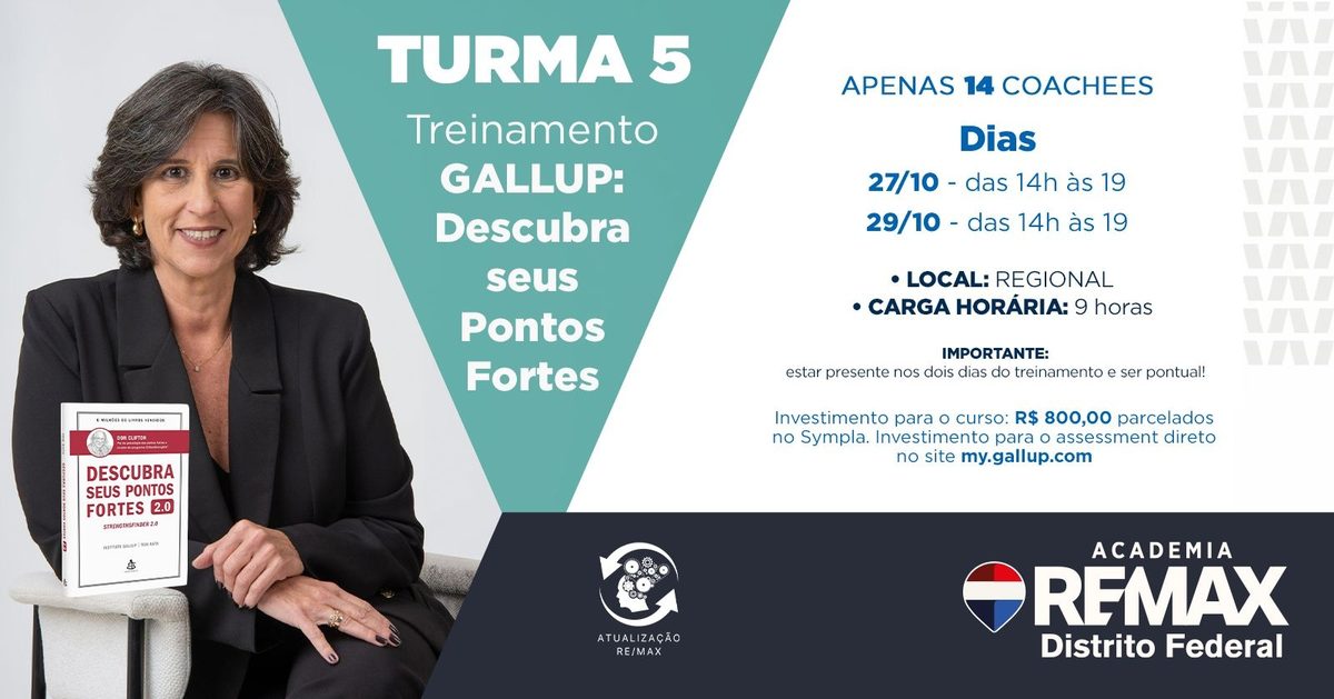 Source image — TURMA 5 : TREINAMENTO - Descubra os seus Pontos Fortes - metodologia Gallup