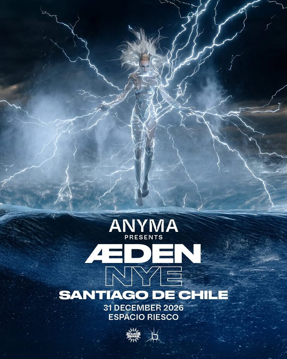 Imagem da fonte — Anyma - ÆDEN World Tour 2026 Santiago