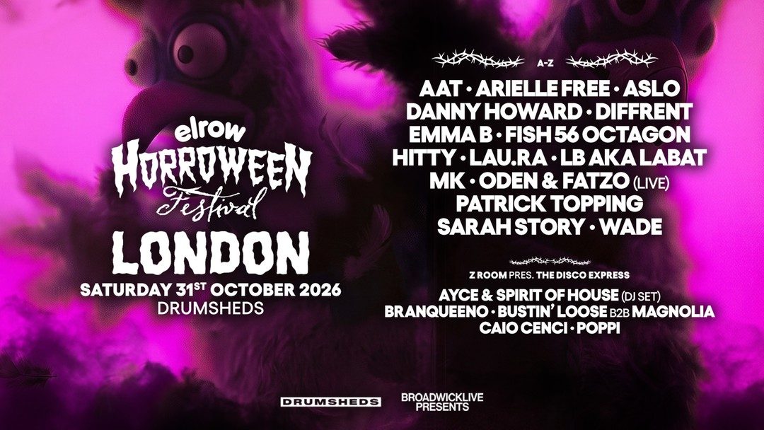 Source image — elrow Horroween Festival London