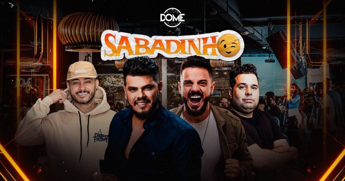Imagem da fonte — SABADINHO | 17/10 | 20 HRS