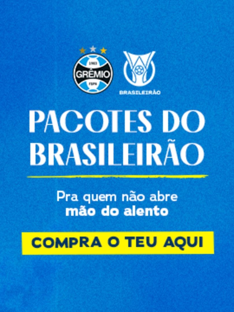 Imagem da fonte — Grêmio - Pacotes Brasileirão