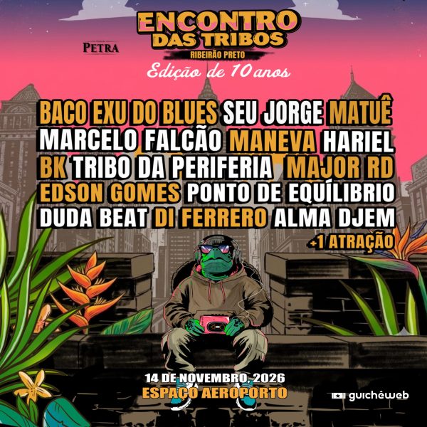 Imagen de la fuente — Matuê — Agenda de shows 2026 — Encontro das Tribos em Ribeirao Preto