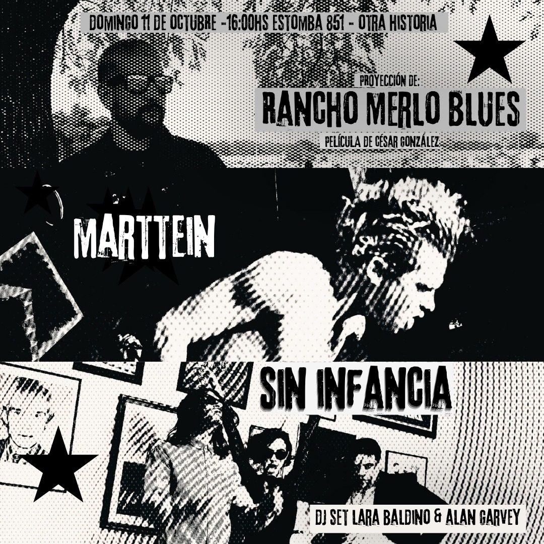 Source image — RANCHO MERLO BLUES, MARTTEIN & SIN INFANCIA