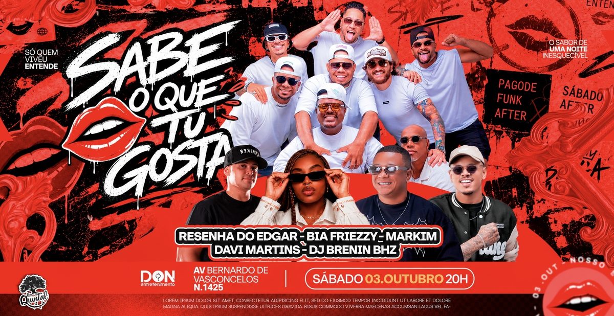 Imagem da fonte — SABE O QUE TU GOSTA