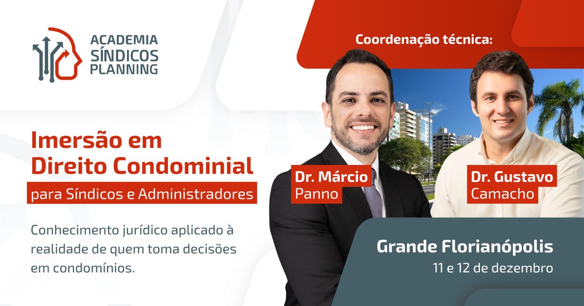 Imagem da fonte — Imersão em Direito Condominial | Grande Florianópolis 2026
