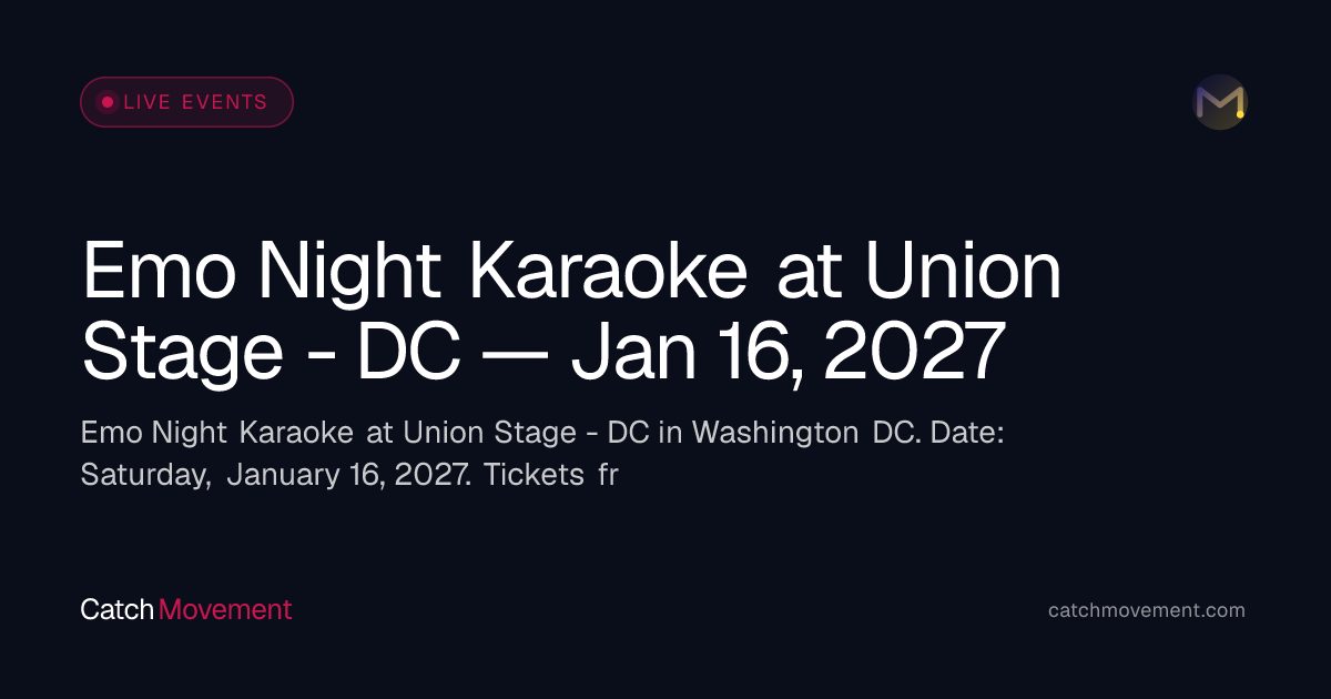 Imagen de la fuente — Emo Night Karaoke