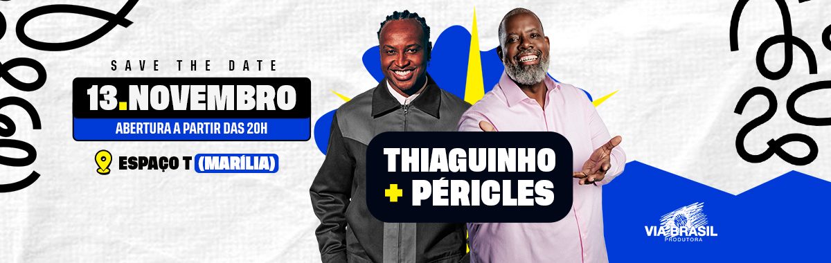 Imagem da fonte — Péricles — Turnê Calendário — Thiaguinho + Péricles em Marilía Sp em Marilia
