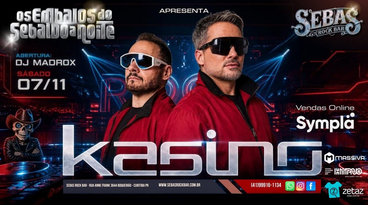 Imagem da fonte — Kasino @ Sebas Rock Bar 07.11.2026