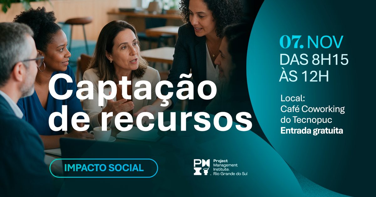 Imagem da fonte — Captação de Recursos PMI-RS