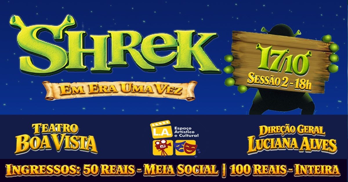 Afbeelding van de bron — SESSÃO 02 - SHREK ... ERA UMA VEZ