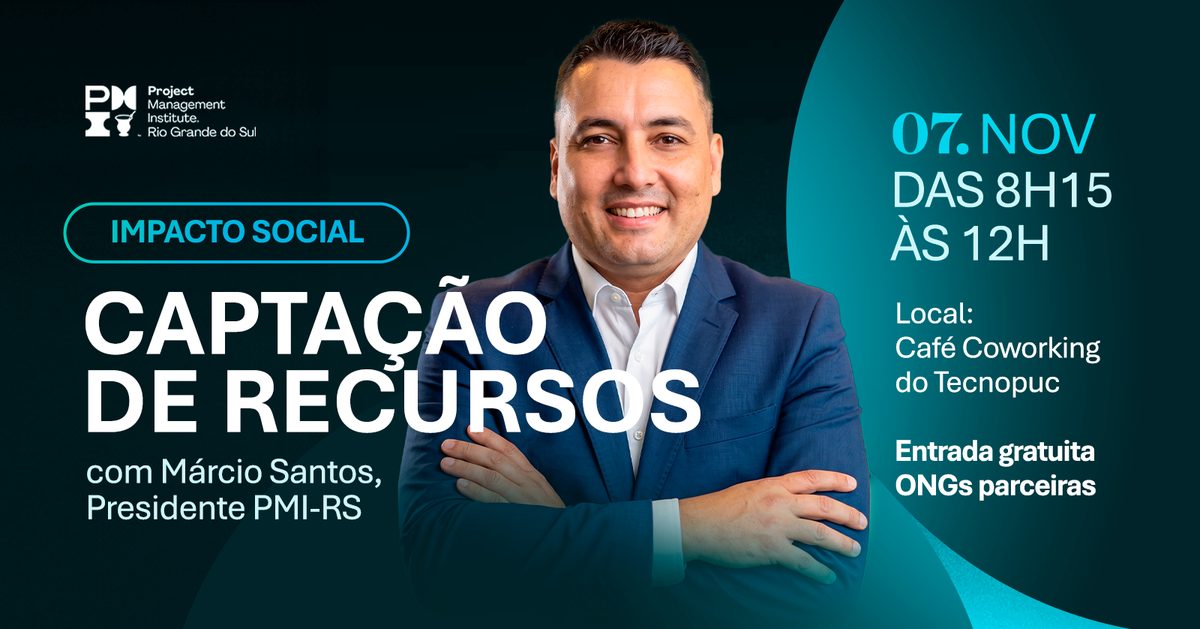 Imagem da fonte — Captação de Recursos PMI-RS