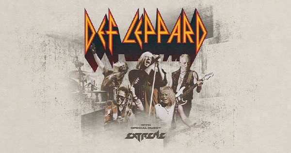 Image de la source — Def Leppard – Live 2026 com Extreme