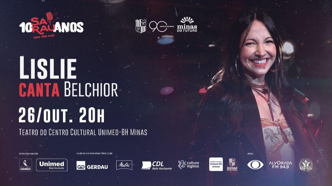 Imagem da fonte — Lislie canta Belchior - Sarau Especial 10 anos