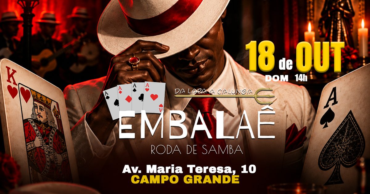 출처 이미지 — Roda de Samba Embalaê em Campo Grande
